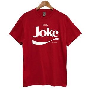 Gildan Graphic Tee Shirt Enjoy Joke Parody by Big Irish Jay
